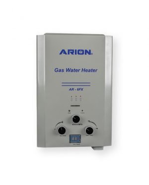 ARION Digital LPG Gas Water Heater 6L AR-6FX - Silver -