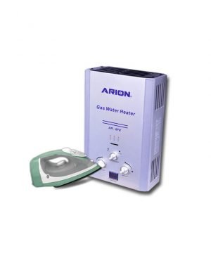 ARION Digital gas water heater 6L +Steam iron 2200 watt AR-222