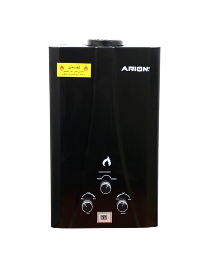 Arion Digital Natural Gas Water Heater 10L With Adapter Black, AR-10FX_1