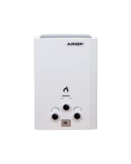 Arion Digital Gas Water Heater 6L  white, AR-6FX_1