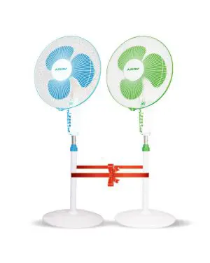 ARION Stand Fan model FS-1608 – Gardenia, Set of 2