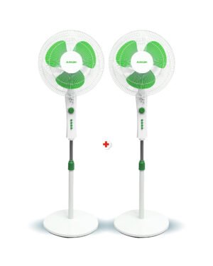 ARION Florita Stand Fan With Timer 16 Inch – Green, FS-1640", Set of 2