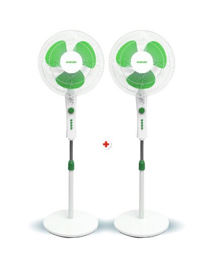 ARION Florita Stand Fan With Timer 16 Inch – Green, FS-1640", Set of 2