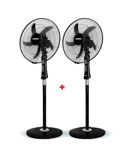 ARION Phantom 18″ Stand Fans – Black Model: FS-1810), Set of 2